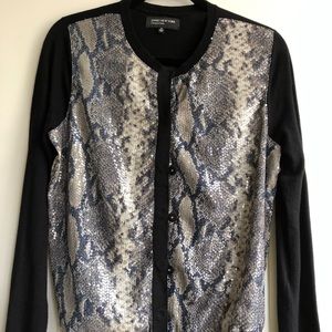 Jones New York Sequin Sweater
